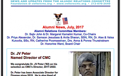 CMC Vellore Names New Director