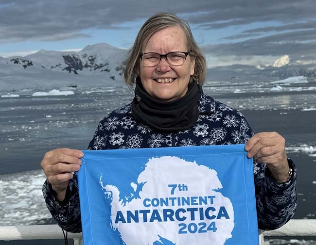 Clive Connor in Antarctica